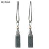 1 Pair Practical Simple Modern Tie Backs Holder Strap Tassel Curtain Rope Braided Tiebacks