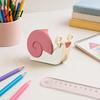 Lightweight Tape Dispenser 3D Printed Snail Dispenser, Universal Packaging Wrapping Holder, Office Decorative Cutting Tools for Home School Compact