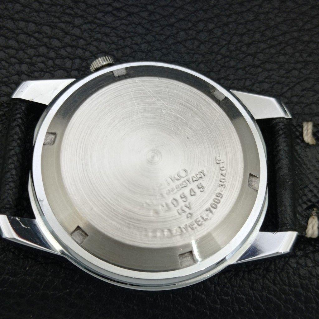 ВИНТАЖНЫЕ ОТРЕМОНТИРОВАННЫЕ МУЖСКИЕ АВТОМАТИЧЕСКИЕ ЧАСЫ SEIKO 5 ЯПОНИЯ ЗЕЛЕНЫЙ ЦИФЕРБЛАТ a446641-1