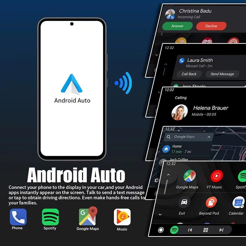 Беспроводной интерфейс CarPlay Android Auto для Mercedes Benz A B GLB CLA GLA W177 H247 X247 C118 Система NTG6.0 Камера заднего вида