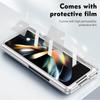For Samsung Z Fold 4 Stand Holder Full Glass Film Case For Samsung Galaxy Z Fold 4 5g Fold4 Zfold4 Full Body Covers