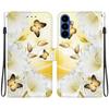 For Samsung Galaxy A57 5G Wallet Phone Case Anti-Drop Pattern Printing Leather Flip Cover with Strap
