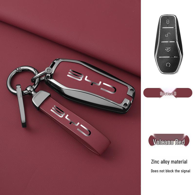 Dolphin Key Case for BYD Cars: Tang, Song, Han EV, Yuan Pro, Destroyer 05