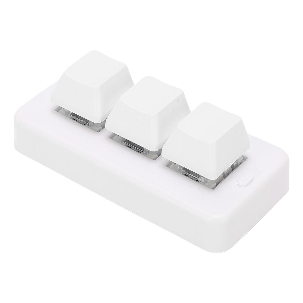 3 Keys Small Keypad USB Wired 2.4G Wireless Custom Mechanical Keyboard for Gaming and Work