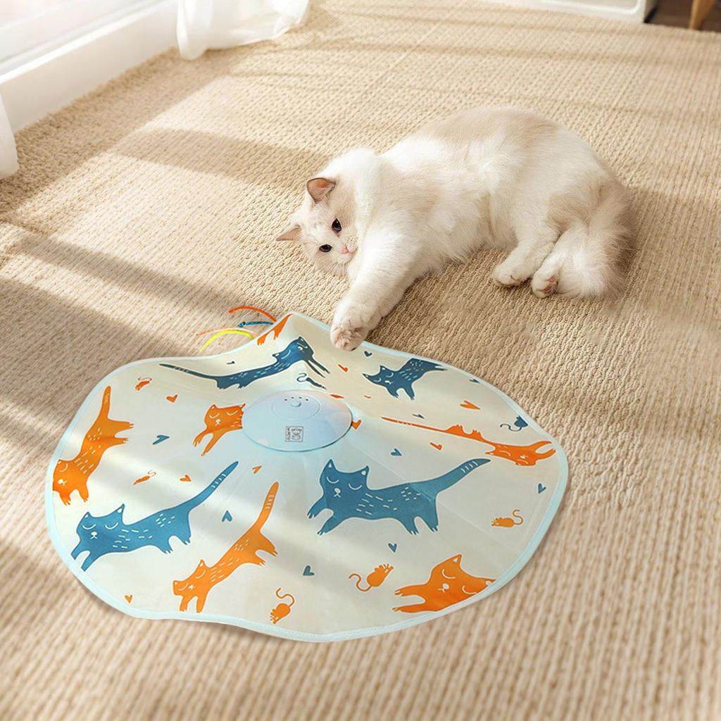 Интерактивные игрушки для кошек, живущих в помещении, электрическая вращающаяся игрушка-перо для кошек 2 в 1 с 3 режимами, умные игрушки для кошек, активируемые движением, игрушка для кошек.