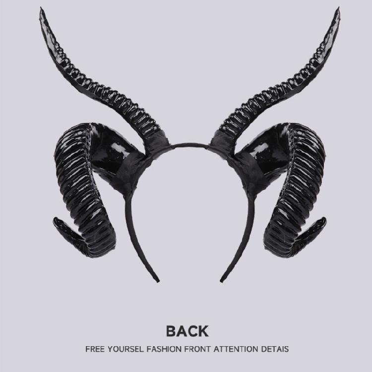 Ручной работы Мультяшный Косплей Костюм Овечьи Рога Хэллоуин Вечеринка Роль Повязки на голову