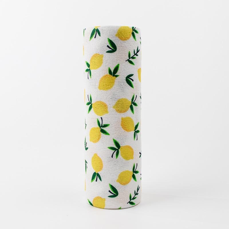 Маслостойкая салфетка из микрофибры для уборки кухни - отрывная полиэстерово-нейлоновая тряпка для мытья посуды