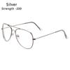 New Fashion Oversized -100~-500 Diopter Metal Myopia Glasses Eyeglasses Glasses Vision Care