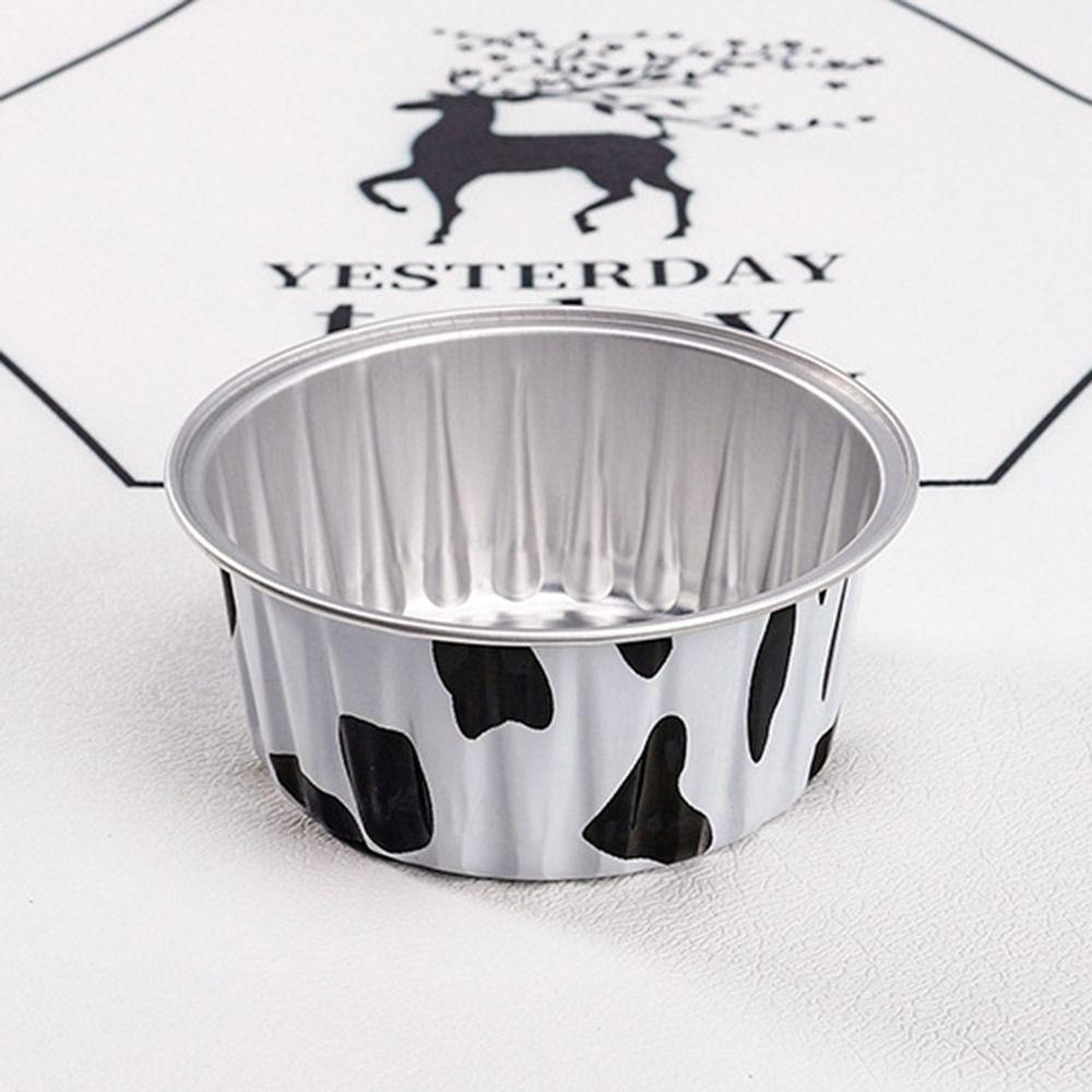 Air Fryer Small Baking Aluminum Foil Tin Cup Tinfoil Box Pudding Cake Mold Tray Tinfoil Cups