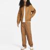 Nike SB Solid Color Logo Zip-Up Jacket Unisex Outerwear Brown DQ6334-270