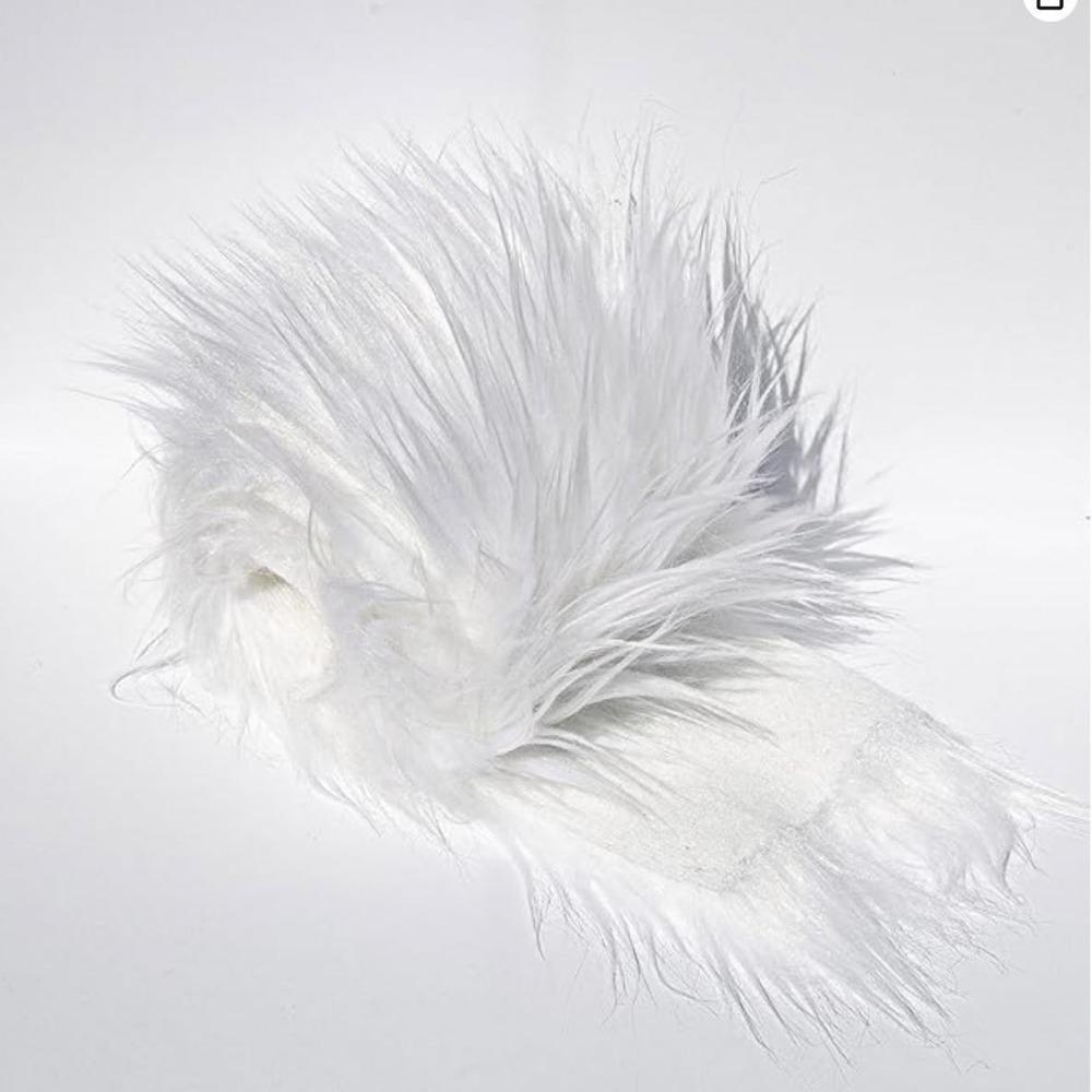 Длинная отделочная ткань 1,8 м Швейный костюм Полоска DIY Искусственный мех Ленты Декор дома