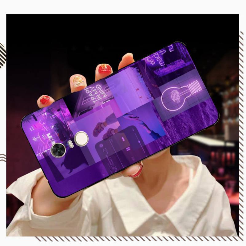 Чехол для телефона Purple Love Aesthetic Art для Redmi 5 6 7 8 9 A 5plus K20 4X S2 GO 6 K30 pro