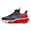 Comfortable Non-Slip Shock Absorbing Wear-Resistant Low-Top Running Shoes Kids Sneakers Black Red 312215555-9