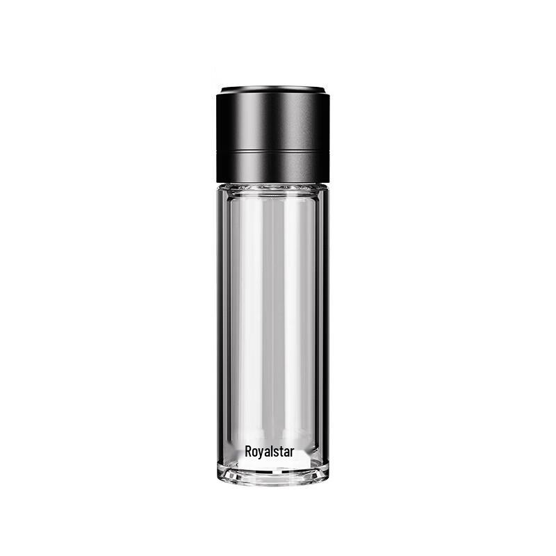 Royalstar 350ml Double-Layer Tea Infuser Glass Bottle