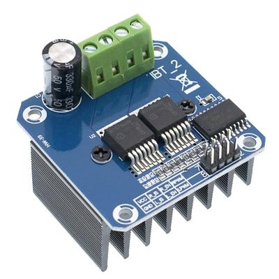 Bts7960 43A двойной H-мост высокомощный драйверный модуль Diy Smart Car диагностика тока для Arduino