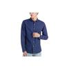 Levis Color Block Printed Stand Collar Long Sleeve Comfortable Shirt Men Shirts Blue 28697-0039