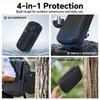 For DJI Osmo Pocket 3/4/Xtra Muse Hard Shell Carrying Case Portable Shockproof Storage Bag with Hand Strap Camera Accessories