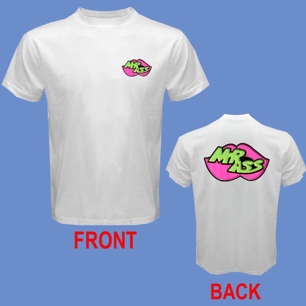 MR ASS Mr. Ass Retro Wrestling Men's White Size S-5XL