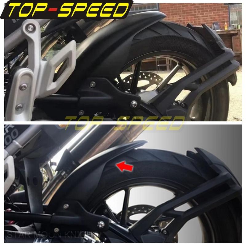 Motorcycle Fender Rear Extender Hugger Mudguard Protection Guard For Tiger 1200 Tiger1200 GT Pro Explorer Rally Explorer Pro 22-