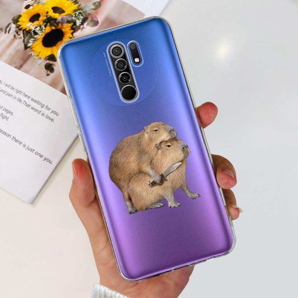 New For Xiaomi Redmi 9 Case Cute Cat Luxury Flower TPU Soft Silicone Clear Cover For Xiaomi Redmi 9 9A 9a 6.53"Bumper Phone Case