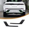 Для Range Rover Evoque 2019-25 ABS углеродное волокно Накладка на задний выхлопной патрубок автомобиля Наклейка на насадку глушителя Автоаксессуары