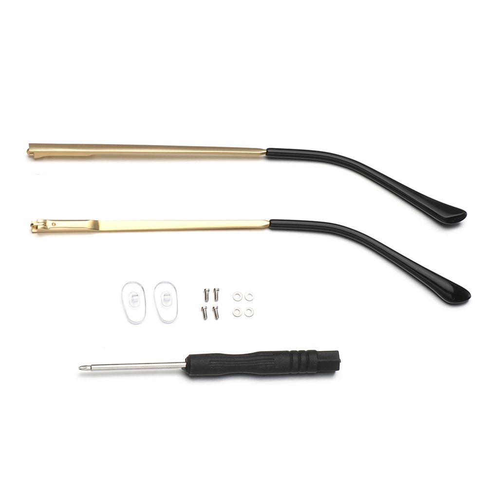 1 Pair Metal Anti-Slip Repair Tool Glasses Arm Spectacle Frame Replacement Leg Eyewear Accessories