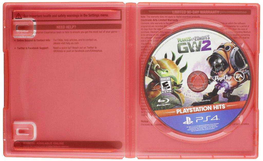 Plants Zombies Garden Warfare 2 North PS4 Vs. (Import America) -