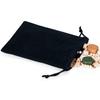 1Pc Black Velvet Drawstring Candy Jewelry Storage Pouch Wedding Gift Favour Bag
