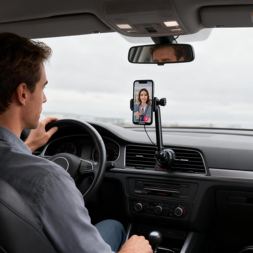 Автомобильный удлинитель шарового шарнира, адаптер шарового шарнира 17 мм, удлинитель из алюминиевого сплава, автомобильный держатель для телефона, вращающийся стержень