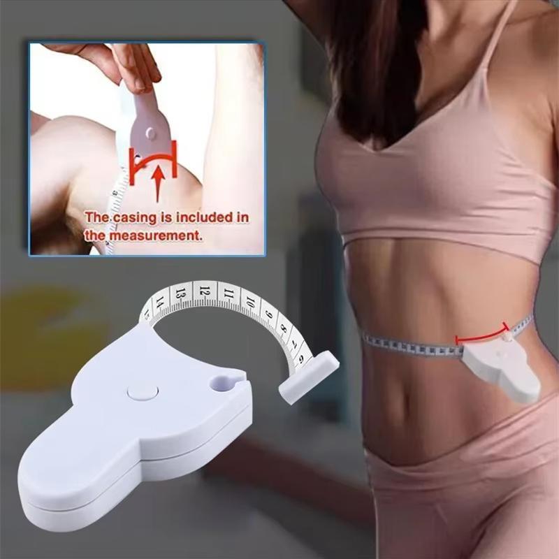 Автоматическая телескопическая лента для измерения тела 150 см/60 дюймов, швейная линейка, инструменты, самоубирающаяся, для похудения