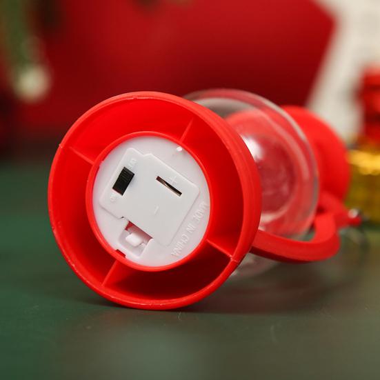 Рождественский фонарь, винтажный портативный светильник на батарейках, украшение для дома, беспламенная электронная лампа-свеча, ночник, товары для вечеринок, подарок