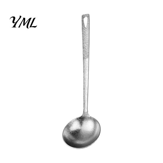 Safe Kitchen Cooking Tool Pure Titanium Frying Spatula/Leak Spatula/Soup Spoon, Non-stick Lightweight Heat Resistant Kitchenware Utensil, Portable