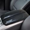 Для BMW X5 X6 X7 E70 E71 F15 F16 G05 G06 G07 ABS Углеволокно Стайлинг автомобиля Крышка центральной консоли Отделка подлокотника Защитная крышка