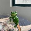 Decoration Simulation Model Frog Rabbit Statue Animal Figurines Hanging Ornament Frog Sculpture
