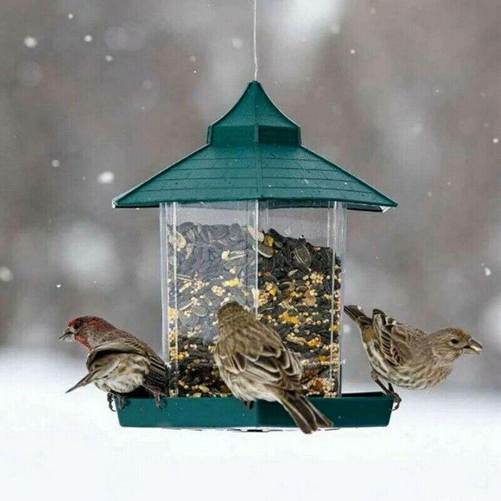 Outdoor Hanging Feeding Garden Wild Bird Patio Yard Decoration Food Feeder Pet Supplies Bird Feeder