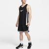 Nike Полосатые цветные свободные удобные прямые баскетбольные брюки мужские низ черный FN2652-010