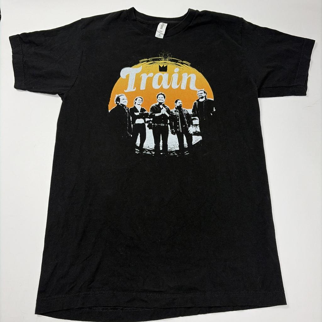 Train Summer Road Trip 2024 Tour Double Sided size Medium T Shirt Band Merch Tee