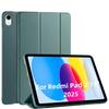 Чехол для Redmi Pad 2 11"2025, трехскладной чехол-конверт, подставка, силиконовый чехол для планшета Funda для Xiaomi Redmi Pad 2 с функцией автосна/пробуждения