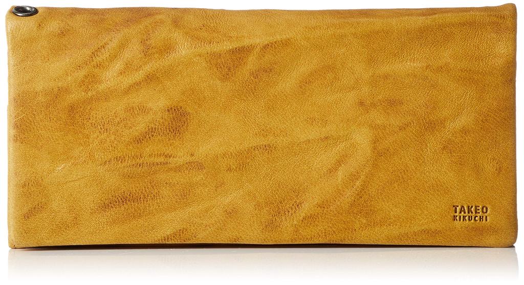Длинный кошелек Oyster Accessories 720626 Camel [Takeokikuchi] для мужчин
