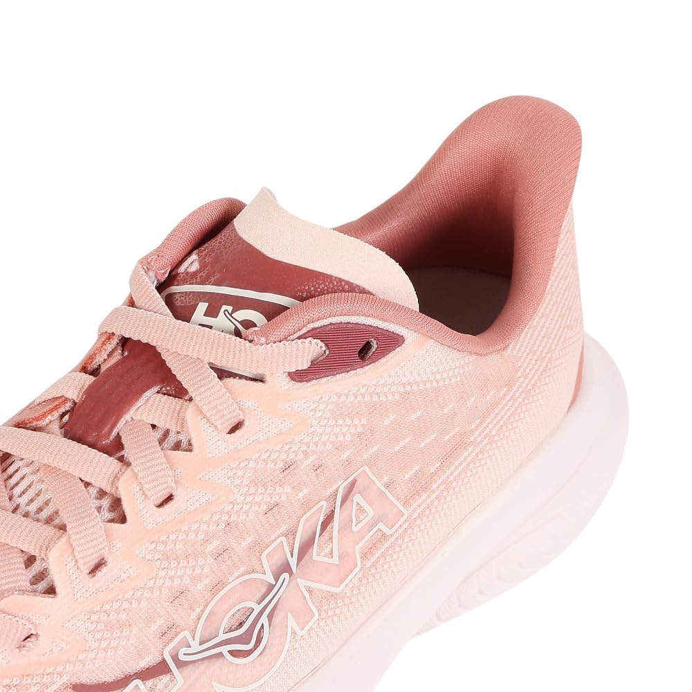 HOKA Mach 6 Кроссовки для бега и джоггинга, Обувь, Розовый, 1147810-RSLT, (Розовый/24.0/Женский)