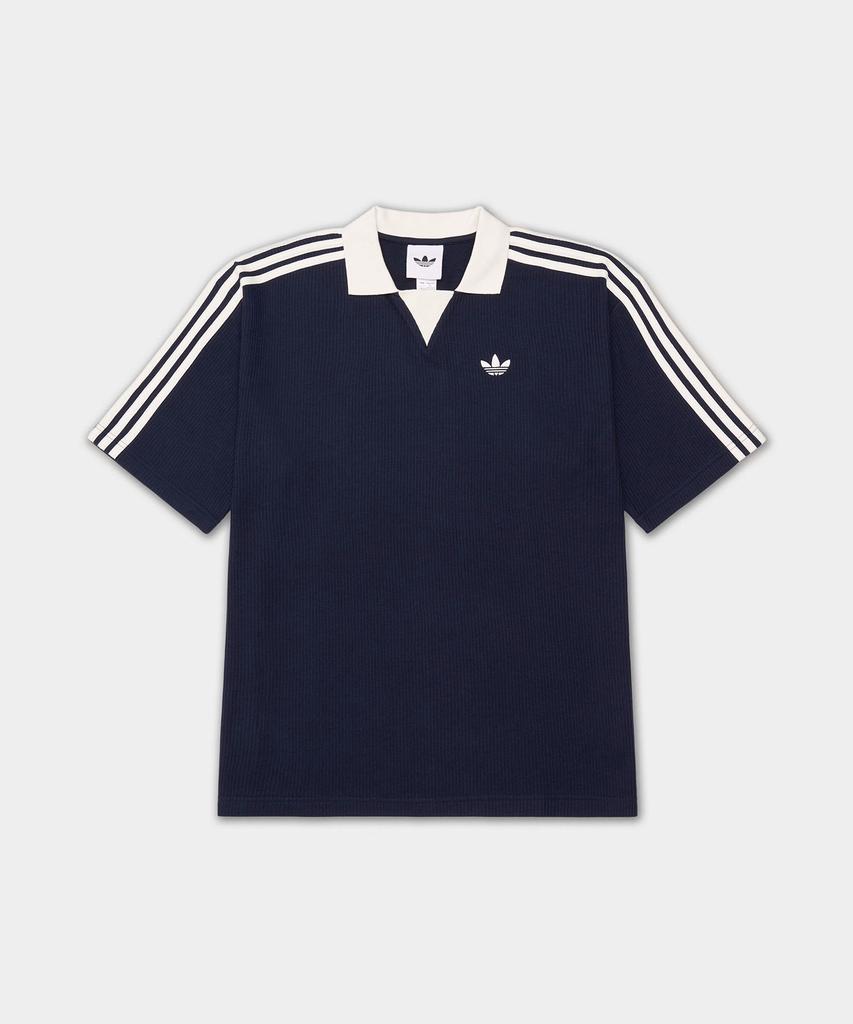 Футболка Adidas Waffle с коротким рукавом - Темно-синий / Kw7473