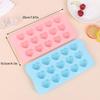 1Pc 15 Hole Three-Dimensional Heart-Shaped Silicone Mold Diy Chocolate Ice Grid Mousse Mold Soft Candy Baking Mold