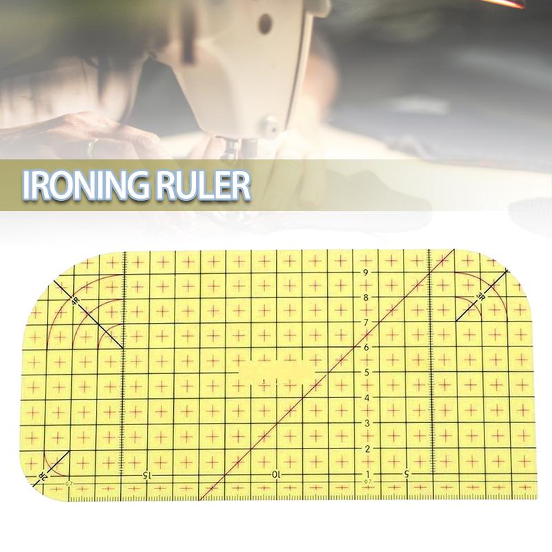 Линейка для горячей глажки, железная линейка, швейное оборудование для самостоятельного изготовления, инструменты для горячего измерения
