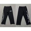 Mens Streetwear Hooded Sweatshirt Jogger Pants Set Casual Sportswear Outfit Fall