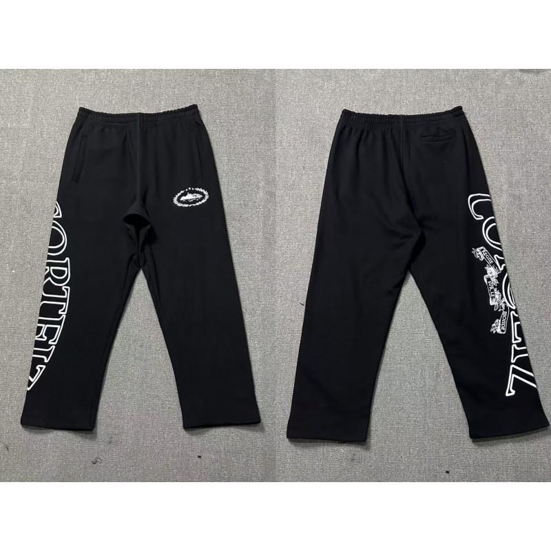 Mens Streetwear Hooded Sweatshirt Jogger Pants Set Casual Sportswear Outfit Fall
