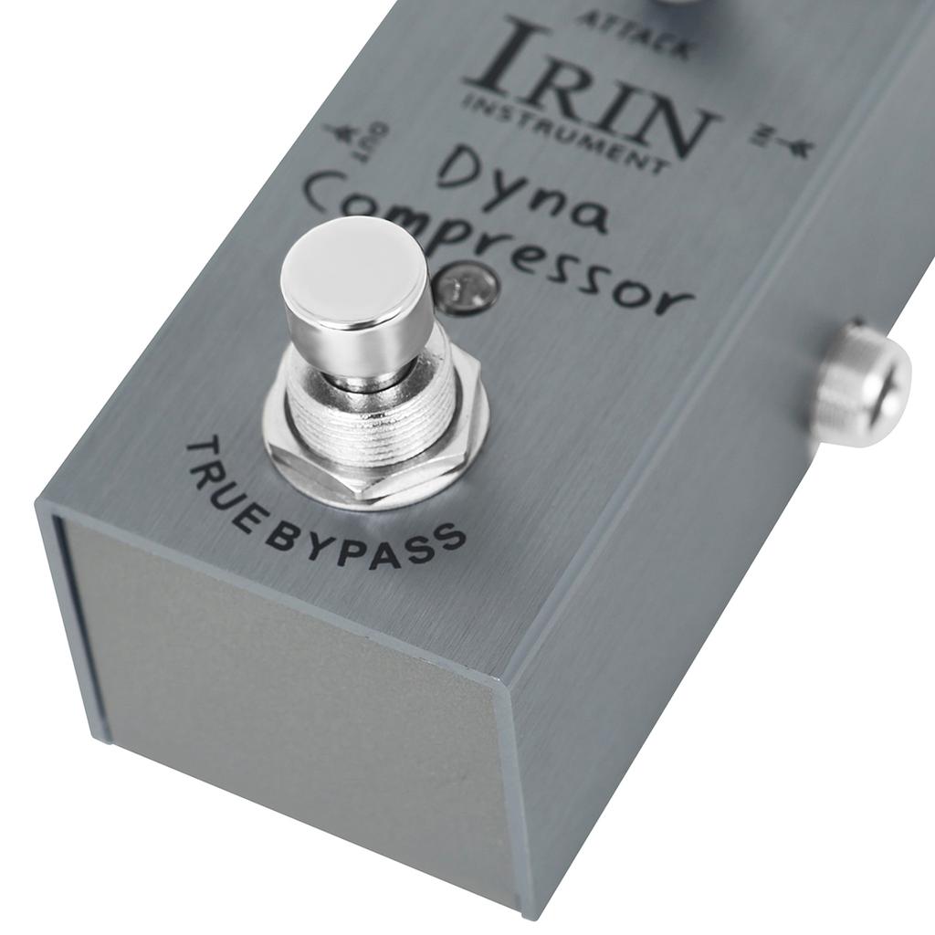 IRIN AN-06 Эффектор Dyna Compressor Педаль эффектов для электрогитары True Bypass Уровень сустейна Атака Гитарные запчасти Аксессуары
