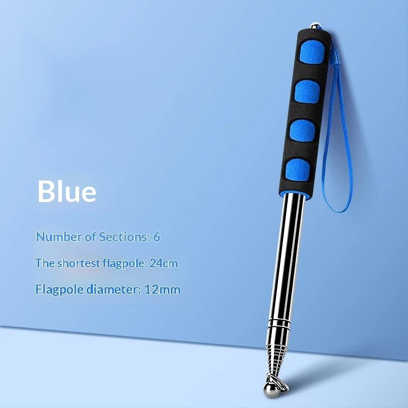 100-160cm Telescopic Rod Detection Hammer Thickened Telescopic Rod Hollowing Detection Hammer For House Decoration Inspection