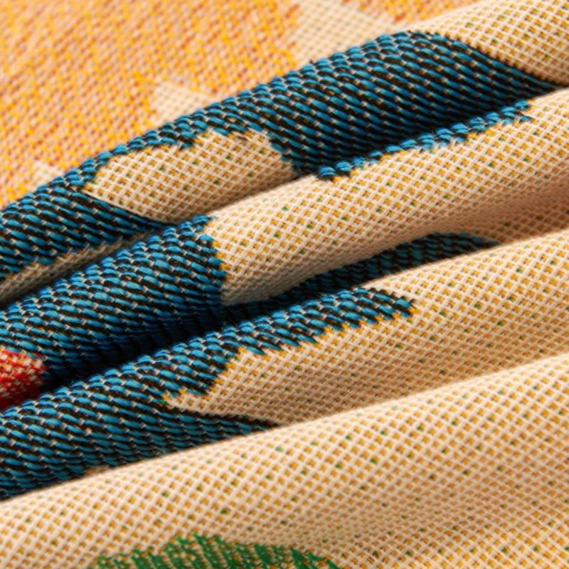 Одеяло для дивана в скандинавском стиле, цельное, полностью обернутое, пыленепроницаемая ткань, универсальное для четырех сезонов, противоскользящее, многофункциональное одеяло, домашний текстиль, украшение