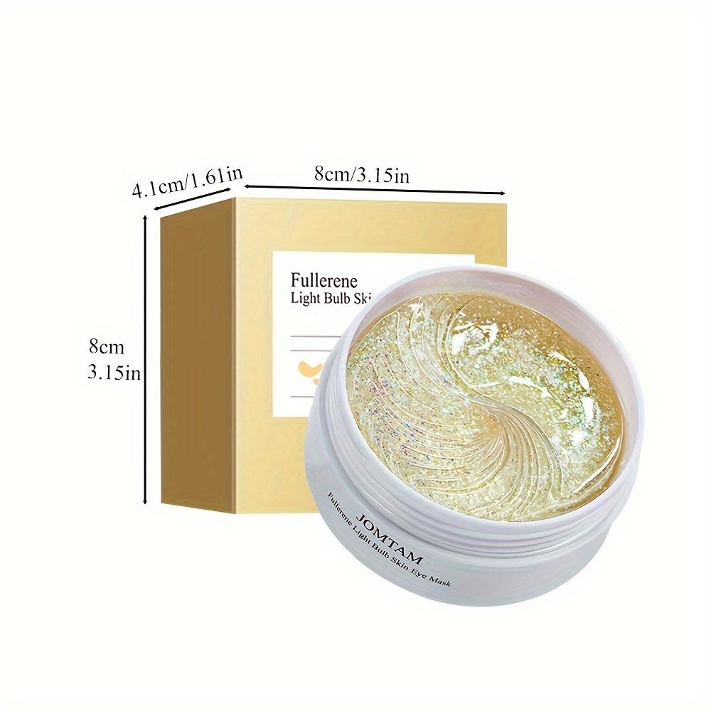 Маска для глаз с ослепительной мускулатурой Fullerene Light Bulb, увлажняющая и укрепляющая маска для глаз, 60 шт.(30 пар)