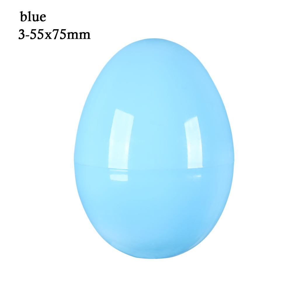 Toys Accessories Add Treats Decoration Easter Decor Party Decor Plastic Fillable Egg Easter Eggs